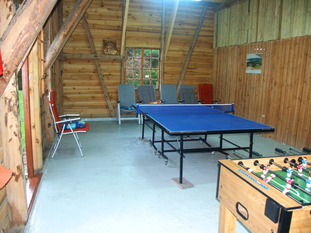 Ferienhaus Resthof Wolin Tischtennis
